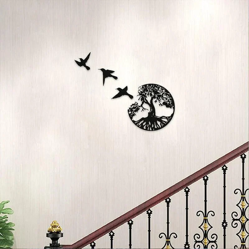 Black Metal Wall Art Home Decor -  - #tag1#