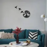 Black Metal Wall Art Home Decor tag1
