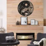 Black Metal Wall Art Home Decor tag1