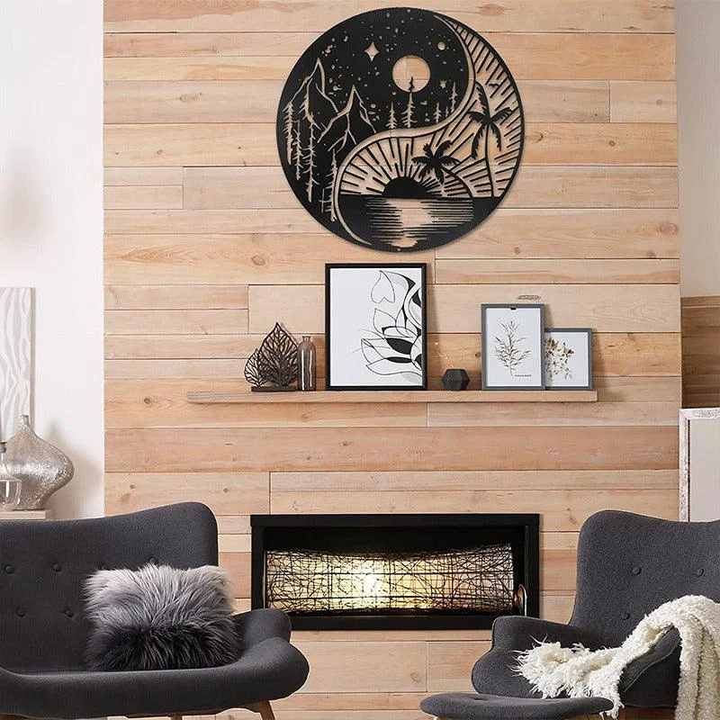 Black Metal Wall Art Home Decor -  - #tag1#