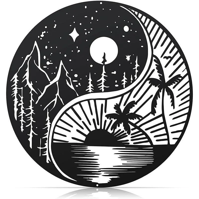 Black Metal Wall Art Home Decor -  - #tag1#