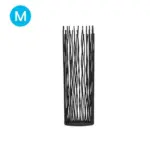 Black Morden Metal Hollow Out Metal Iron Candle Holder Cage tag1