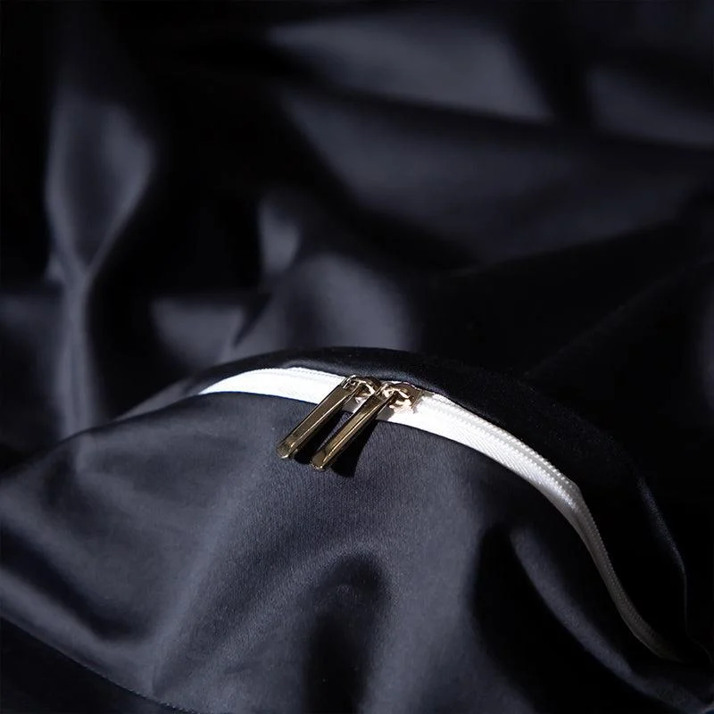 Black On Black - Duvet Cover Set -  - #tag1#