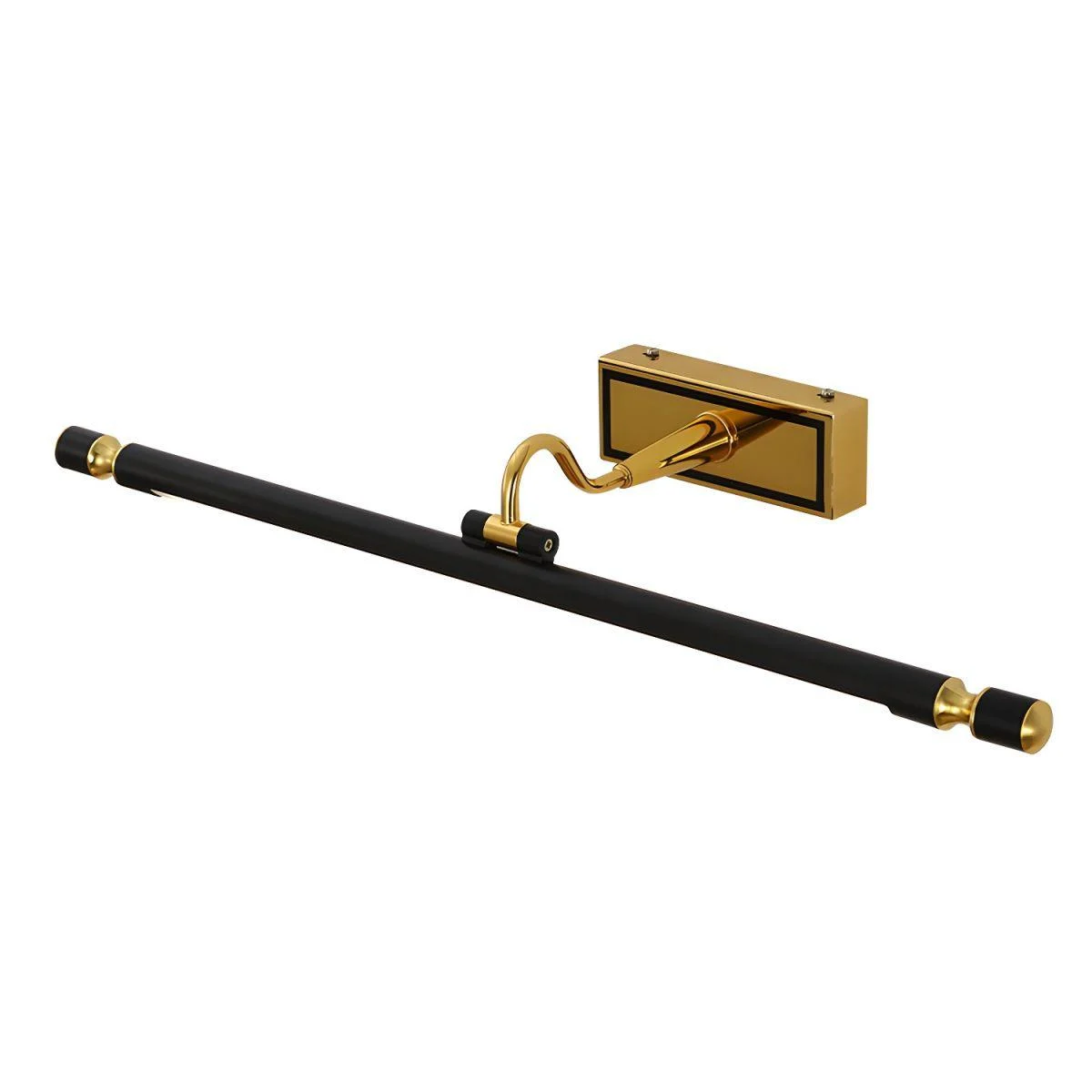 Black Simple LED Bathroom Mirror Wall Lamp -  - #tag1#