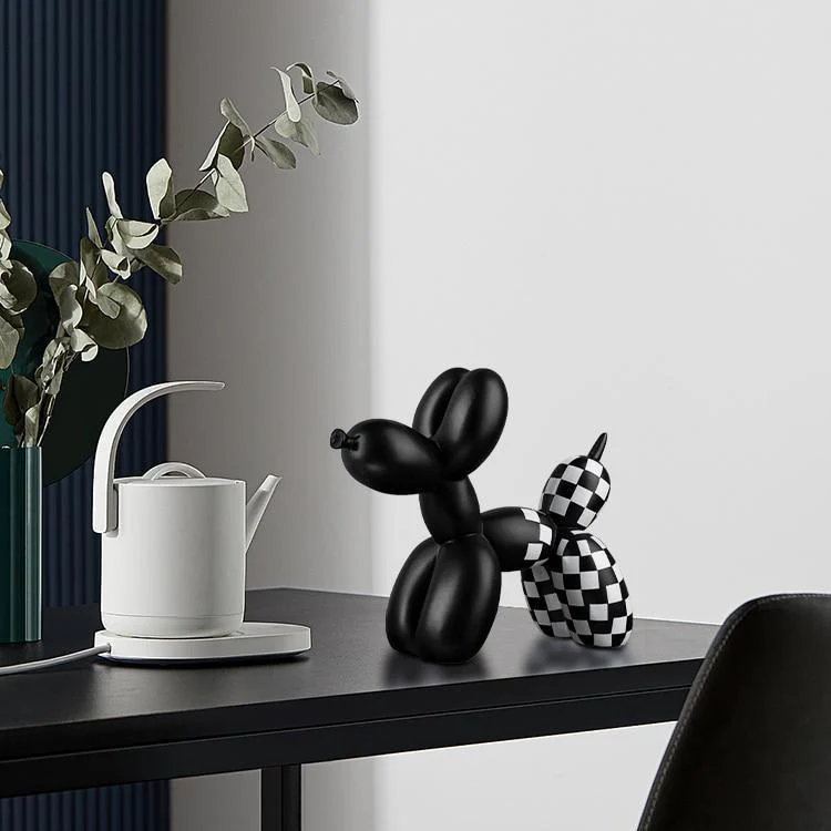 Black & White Balloon Dog -  - #tag1#