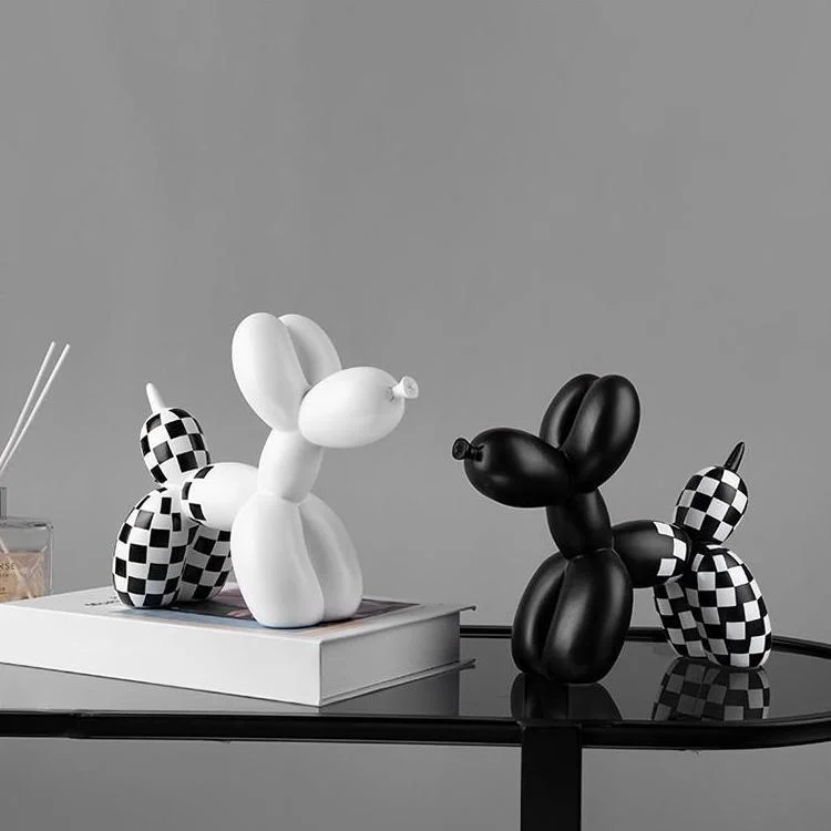Black & White Balloon Dog -  - #tag1#
