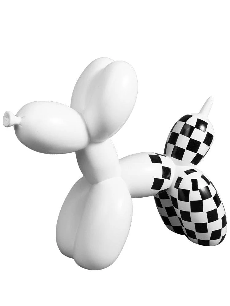 Black & White Balloon Dog -  - #tag1#