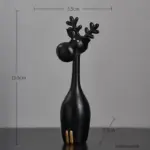 Black_White_Cartoon_Resin_Statue_-_-4138361 Black White Cartoon Resin Statue