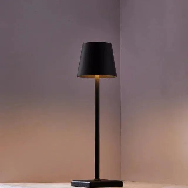 Black White Nordic Small Lamp Lighting LED Charging Decoration -