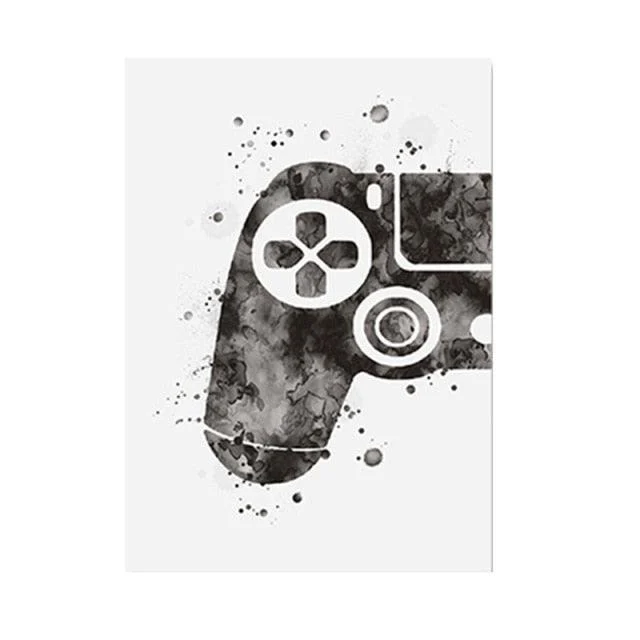 Black & White PS Controller -  - #tag1#