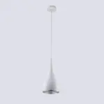 Black White Silver Minimalist LED Pendant Lights tag1