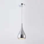 Black White Silver Minimalist LED Pendant Lights tag1