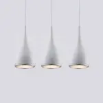 Black White Silver Minimalist LED Pendant Lights tag1