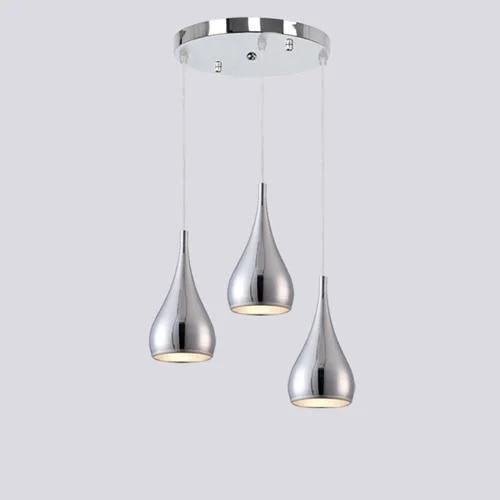 Black, White & Silver Minimalist LED Pendant Lights -  - #tag1#