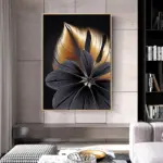 Black_and_Gold_Tropical_Leaf_-_-_tag1_-4151506 Black and Gold Tropical Leaf tag1
