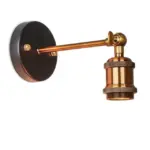 Black and White Vintage Wall Sconce Lamp Indoor Lighting Knob Switch tag1