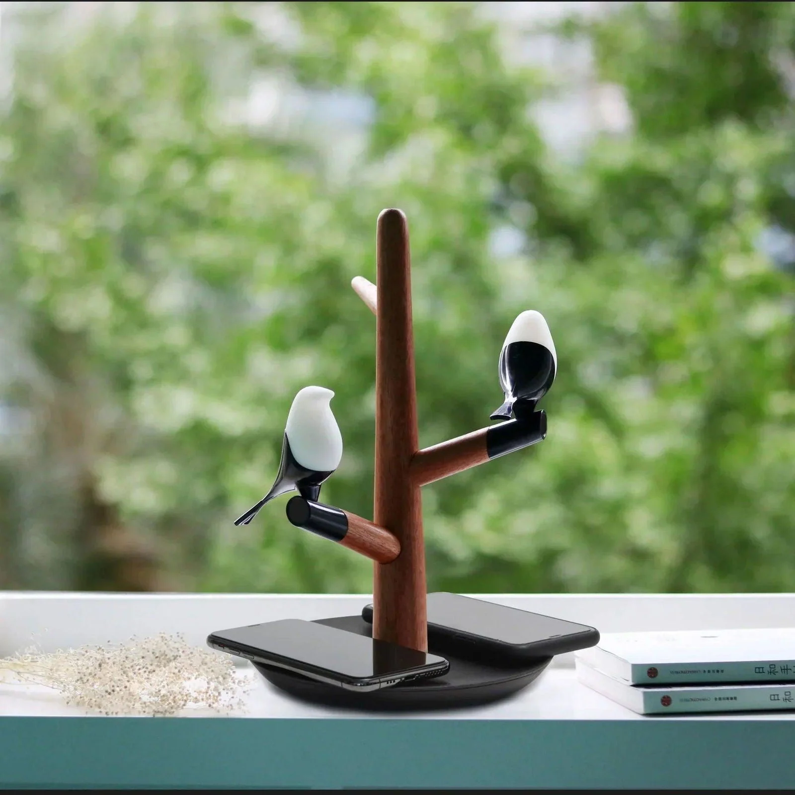 Bliss Lamp with Dual Wireless Phone Charger -  - #tag1#