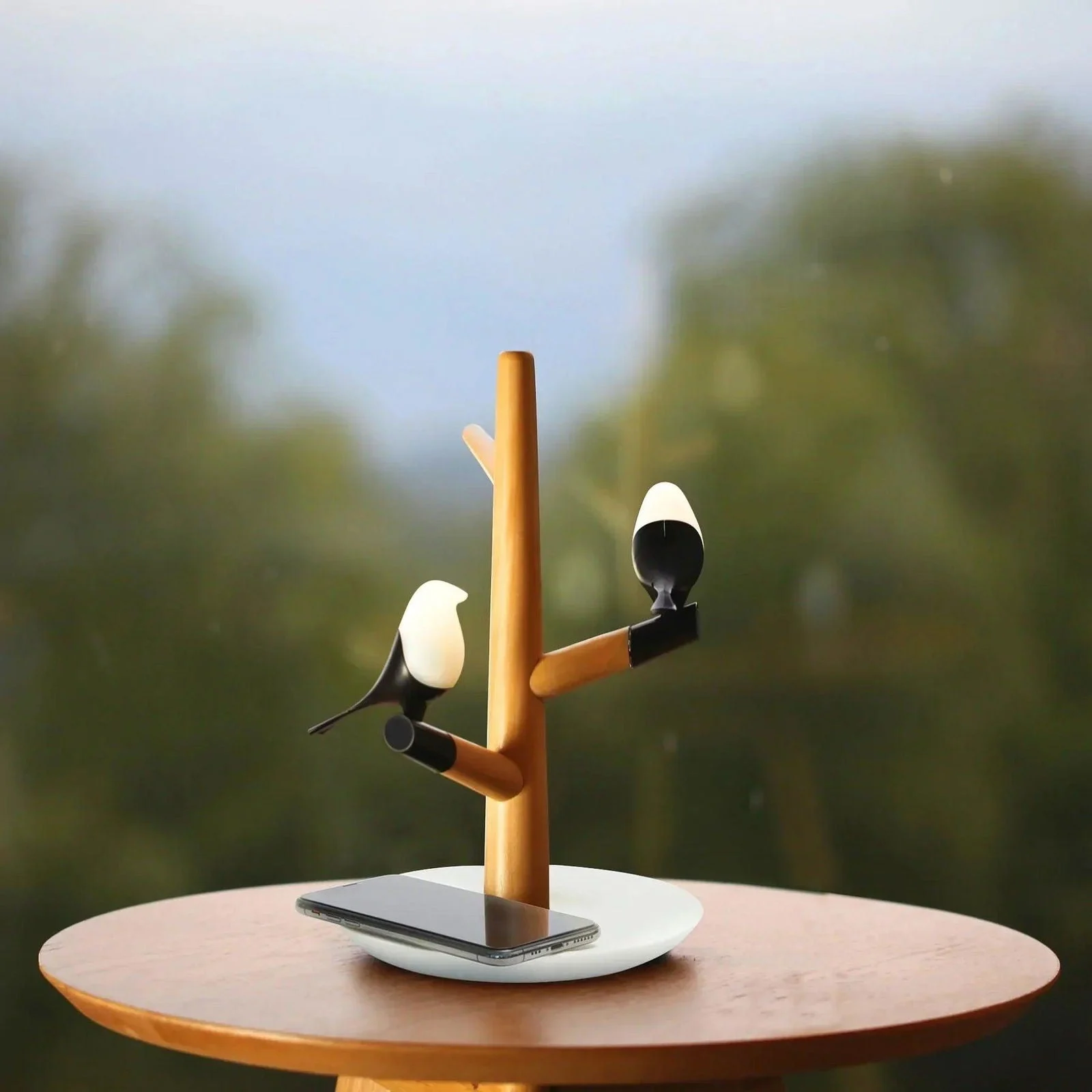 Bliss Lamp with Dual Wireless Phone Charger -  - #tag1#