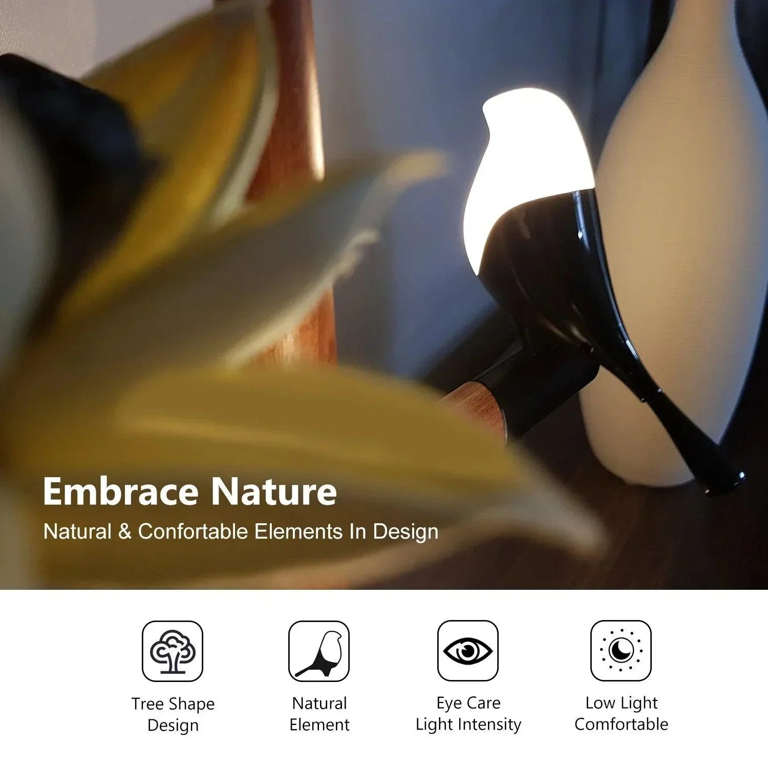 Bliss Lamp with Dual Wireless Phone Charger -  - #tag1#