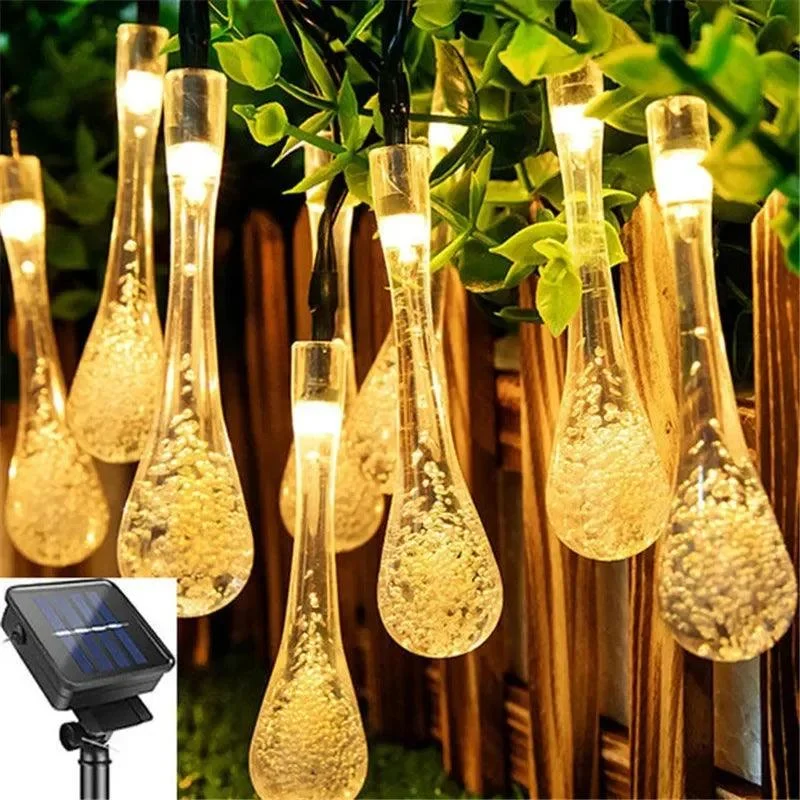 Bloem String Licht Solar 50 Leds Sprookjesachtige Verlichting Buiten Tuin Bruiloft Kerstdecoratie Waterdichte Huis Slinger Roos 11cf9f4c B8c0 4138 Afd9 298f02bf4988