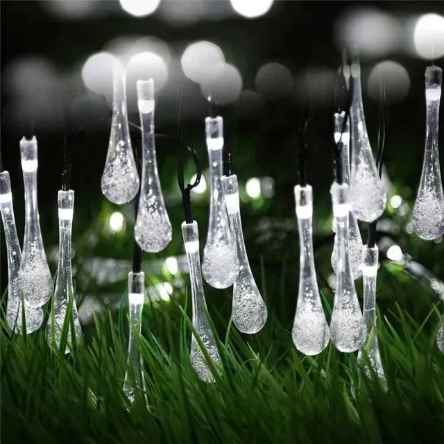 Bloem String Licht Solar 50 Leds Sprookjesachtige Verlichting Buiten Tuin Bruiloft Kerstdecoratie Waterdichte Huis Slinger Roos 199b1616 29af 49aa 96af 250233050649