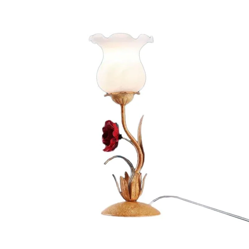 BloemLicht - Atmospheric Table Lamp with Floral Design -  - #tag1#
