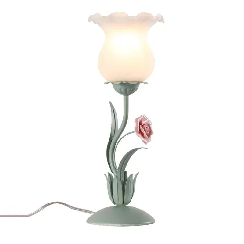 BloemLicht - Atmospheric Table Lamp with Floral Design -  - #tag1#