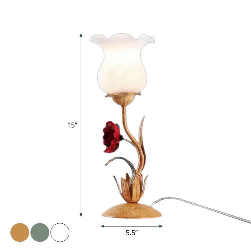BloemLicht - Atmospheric Table Lamp with Floral Design -  - #tag1#