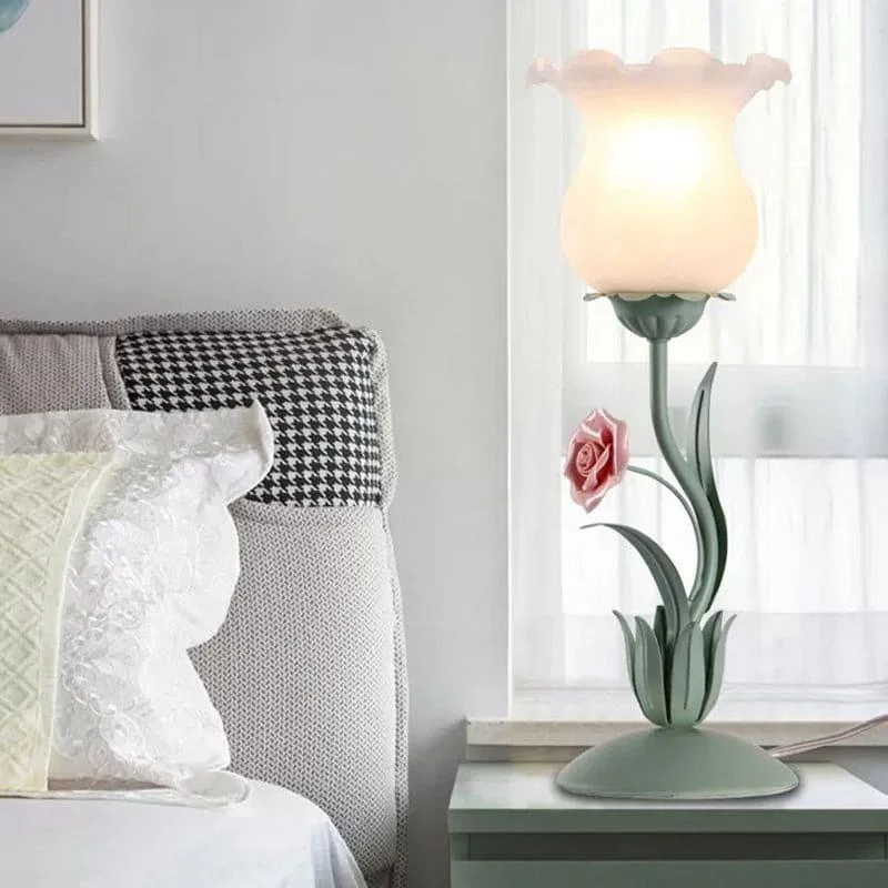 BloemLicht - Atmospheric Table Lamp with Floral Design -  - #tag1#