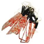 Blood knife halloween decoration tag1