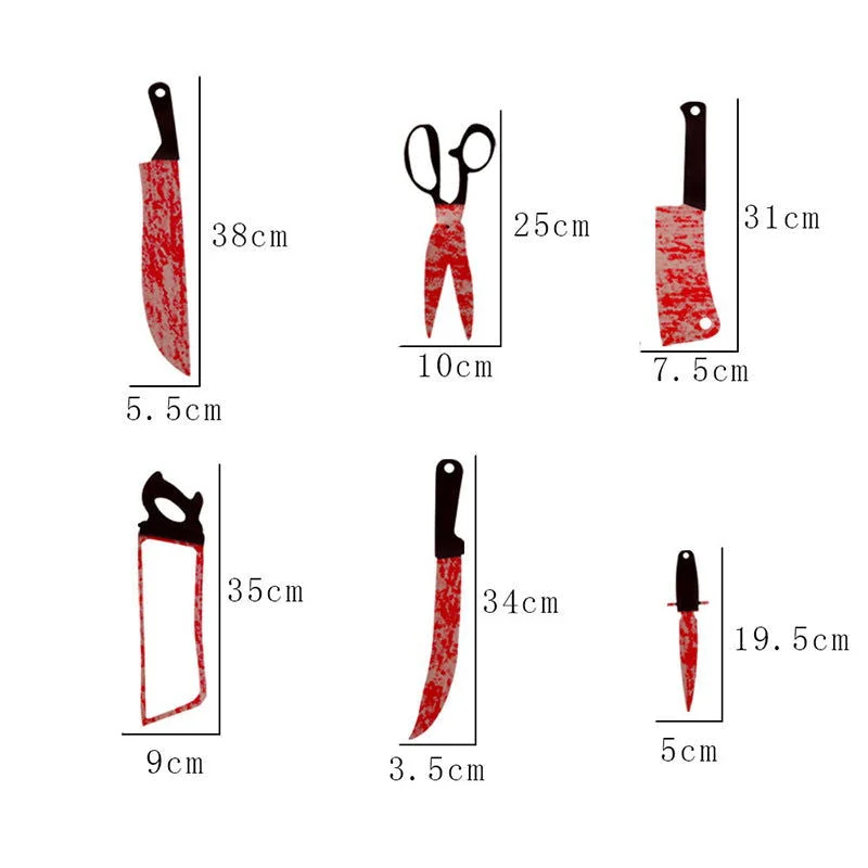 Blood knife halloween decoration -  - #tag1#