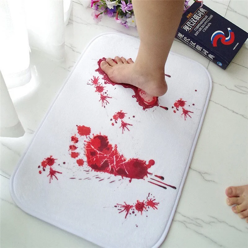 Bloody Bathroom Mat - Color Changing Shower Doormat -  - #tag1#