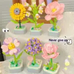 BloomBuilders Flower Garden Building Set tag1