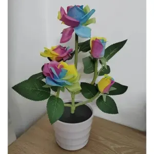 BloomLight - Solar Rose Lantern