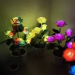 BloomLight Solar Rose Lantern tag1