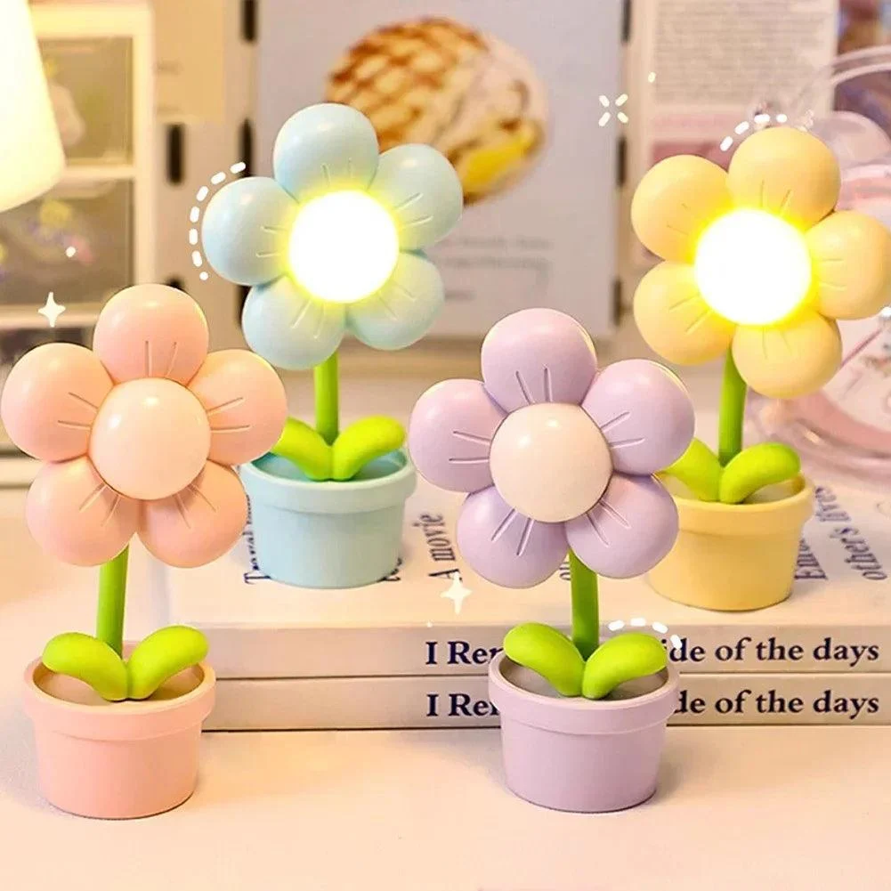 BloomLite - Small Flower Table Lamp -  - #tag1#