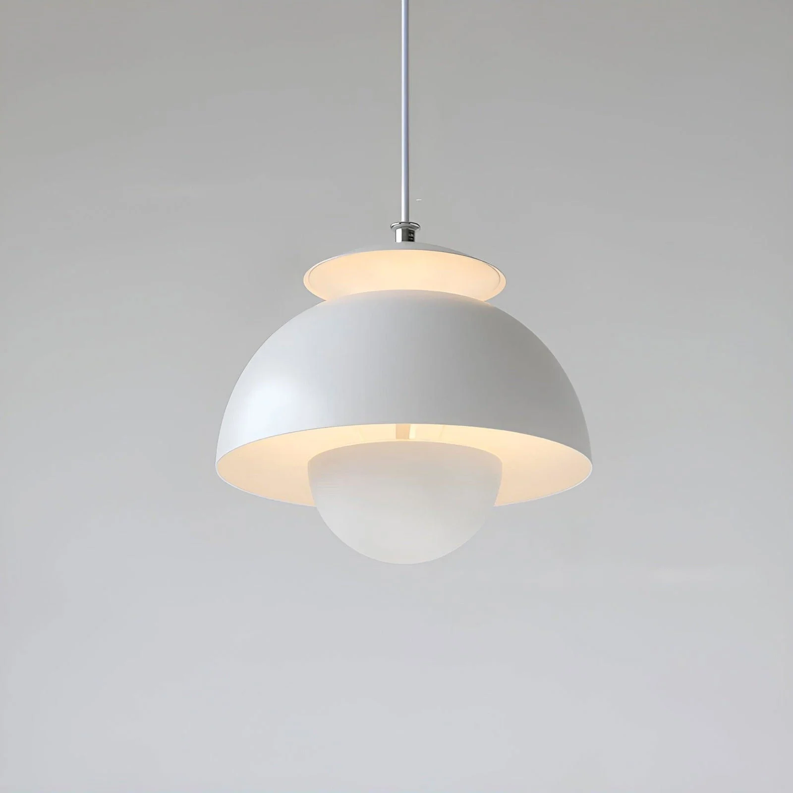 BlossomBud Pendant Light - Slim, Recessed Dome Pendant Lamp -  - #tag1#