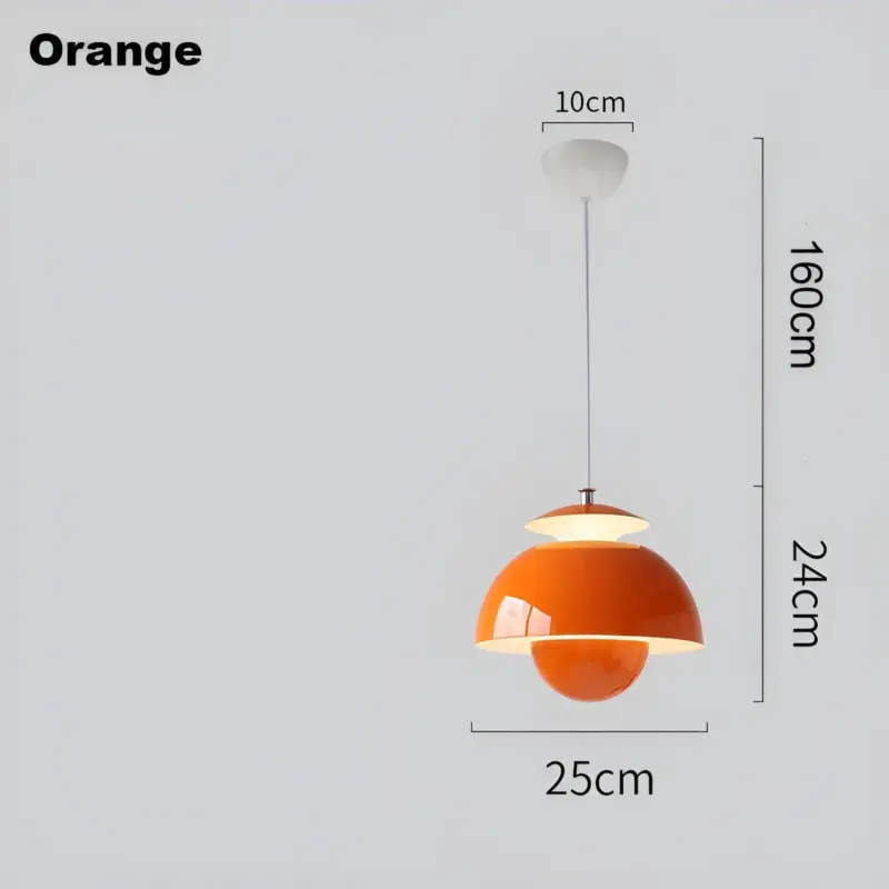 BlossomBud Pendant Light Slim Recessed Dome Pendant Lamp tag1