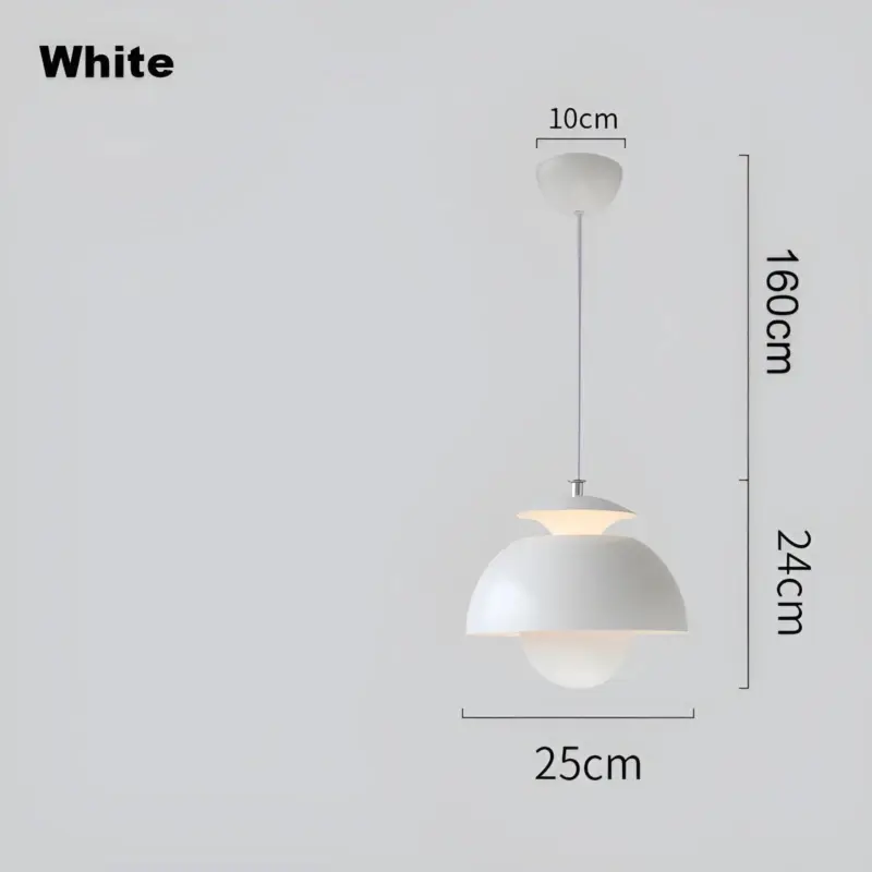 BlossomBud Pendant Light Slim Recessed Dome Pendant Lamp tag1