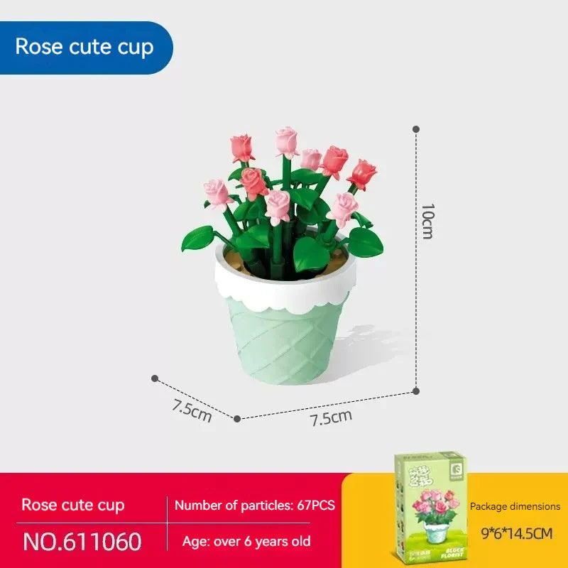 Blossom Builders DIY Rose Puzzle -  - #tag1#