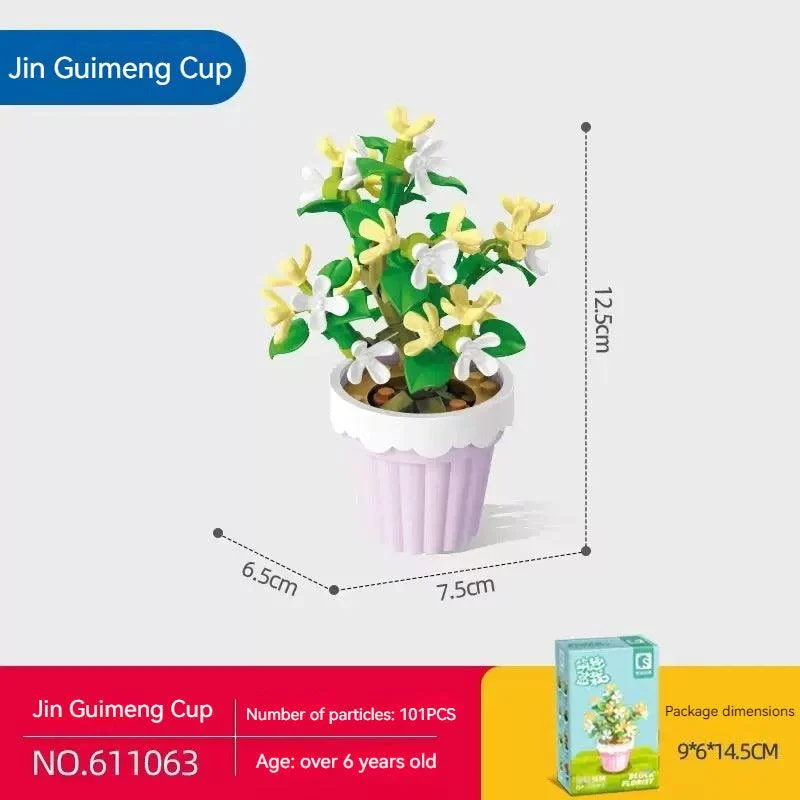 Blossom Builders DIY Rose Puzzle -  - #tag1#