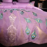 BlueCloud_Peacock_Bedding_Set_-_-_tag1_-4153980 BlueCloud Peacock Bedding Set tag1