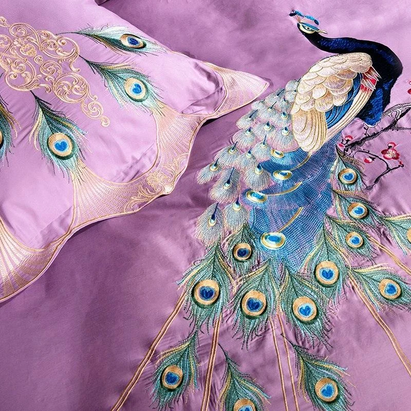 BlueCloud Peacock Bedding Set -  - #tag1#