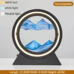 BlueQuicksSandLampe2