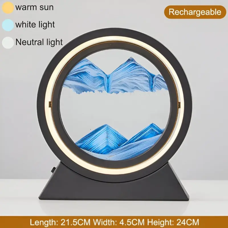 BlueQuicksSandLampe2