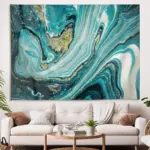 Blue Agate Tapestry