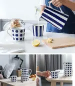 Blue_Ceramic_Jugs_Hand-painted_White_Blue_19cm_-_-_tag1_-4153332 Blue Ceramic Jugs Hand painted White Blue 19cm tag1