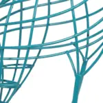 Blue_Giraffe_Wired_Metal_Statue_-_-4140292 Blue Giraffe Wired Metal Statue