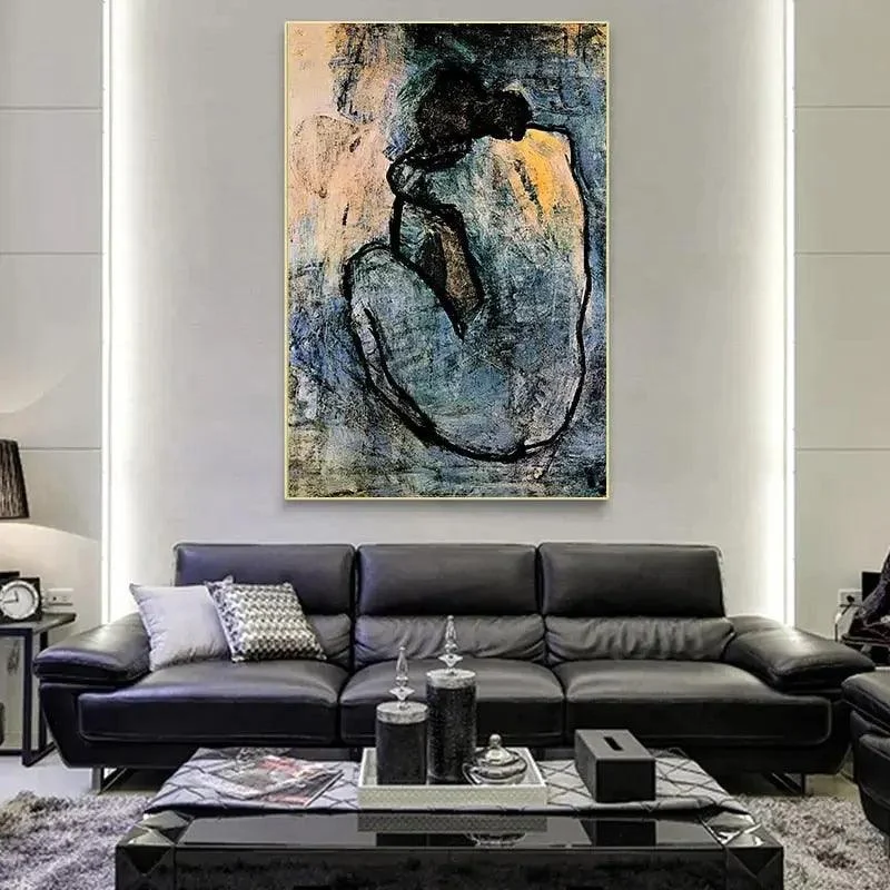 Blue Nude 1902 By Pablo Picasso -  - #tag1#