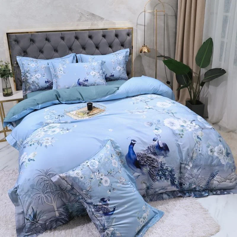 Blue Solaire – Duvet Cover Set of Egyptian Cotton -  - #tag1#
